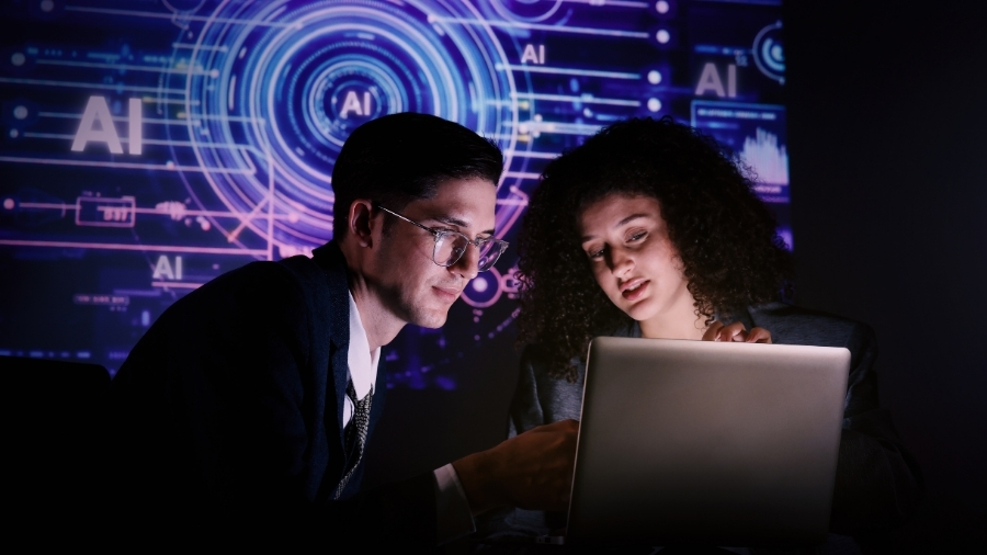 Tablero de pipeline mostrando clientes potenciales de agencia de IA
