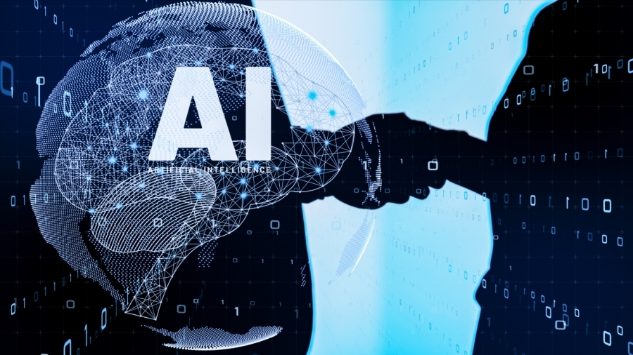 Diagram-style view of an AI application architecture